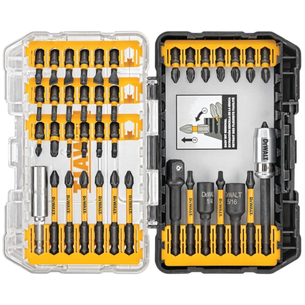 FlexTorq® Impact Ready® 40 Piece Screwdriving Bit Sets with Toughcase®+ System