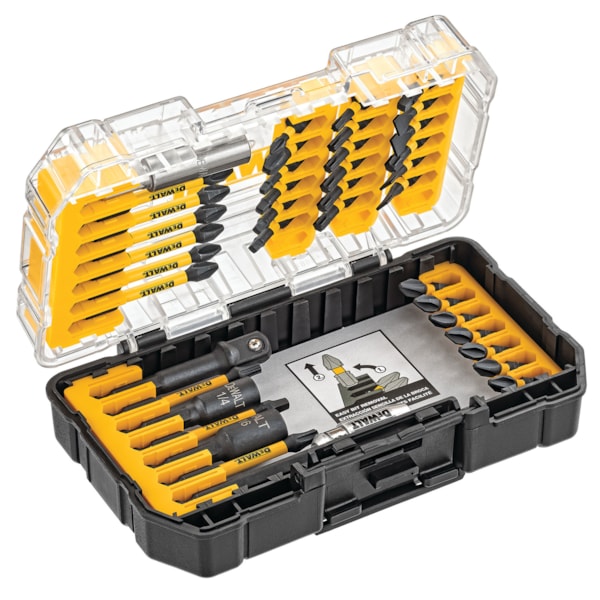FlexTorq® Impact Ready® 40 Piece Screwdriving Bit Sets with Toughcase®+ System