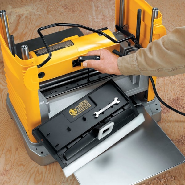 12-1/2" Thick Planer with Three Knife Cutter-Head