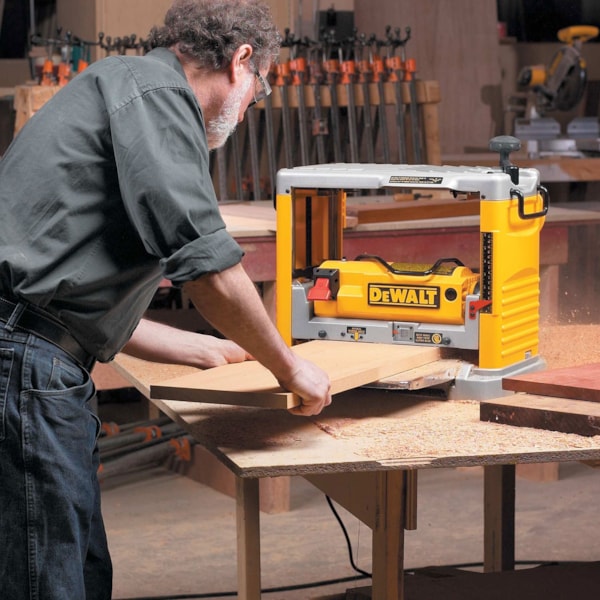 12-1/2" Thick Planer with Three Knife Cutter-Head
