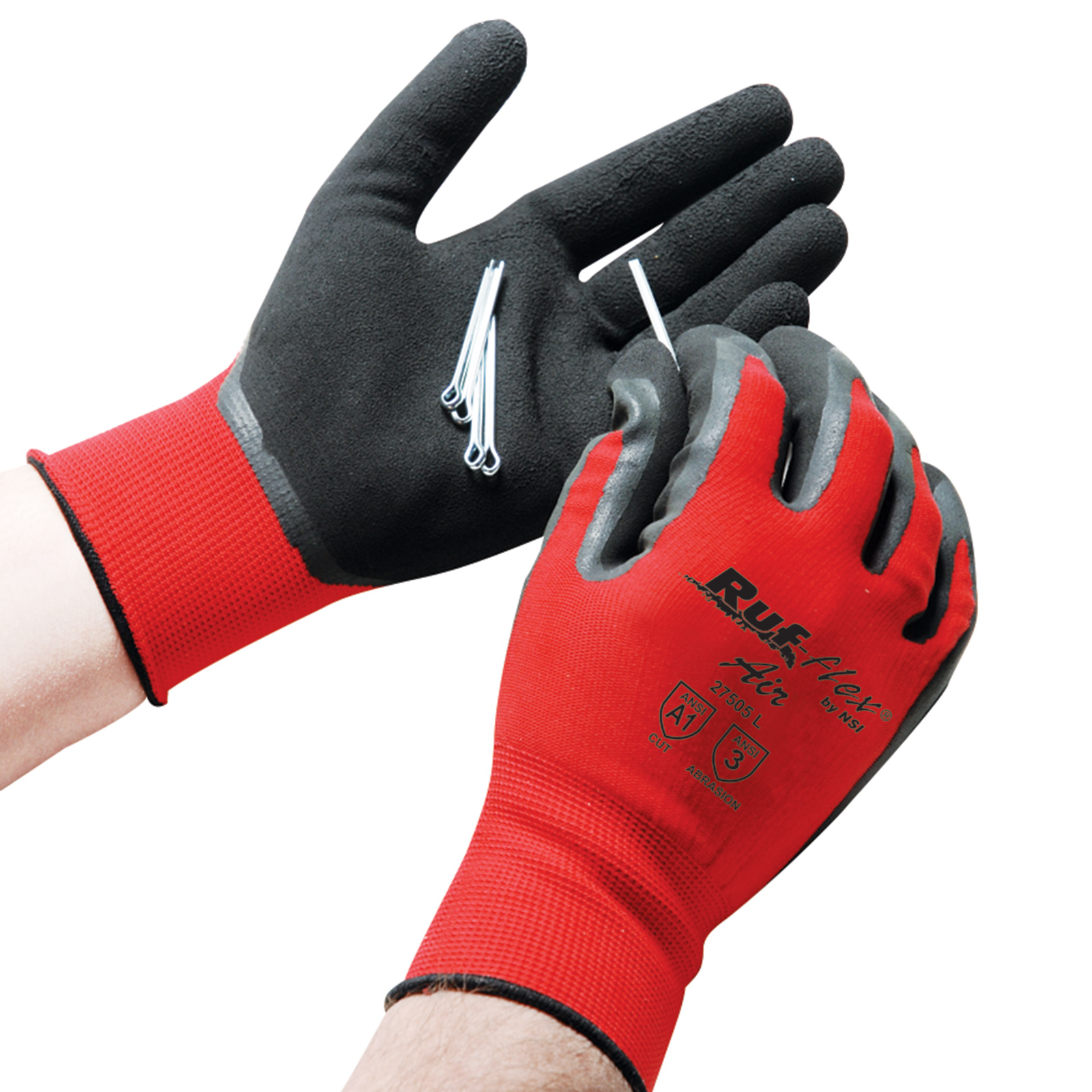 NSI Ruf-flex® Air Foam Latex Palm Coated Work Gloves - 27505