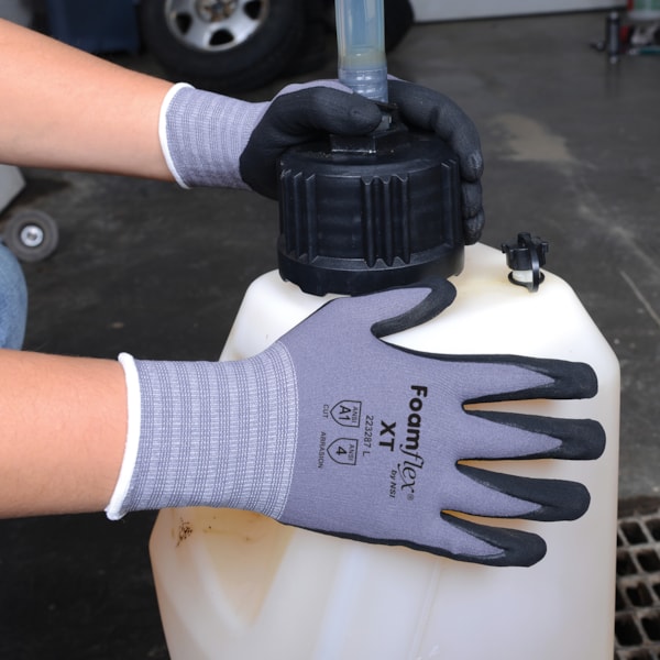 Nitrile Microfoam Palm Coated Nylon & Spandex® Work Gloves
