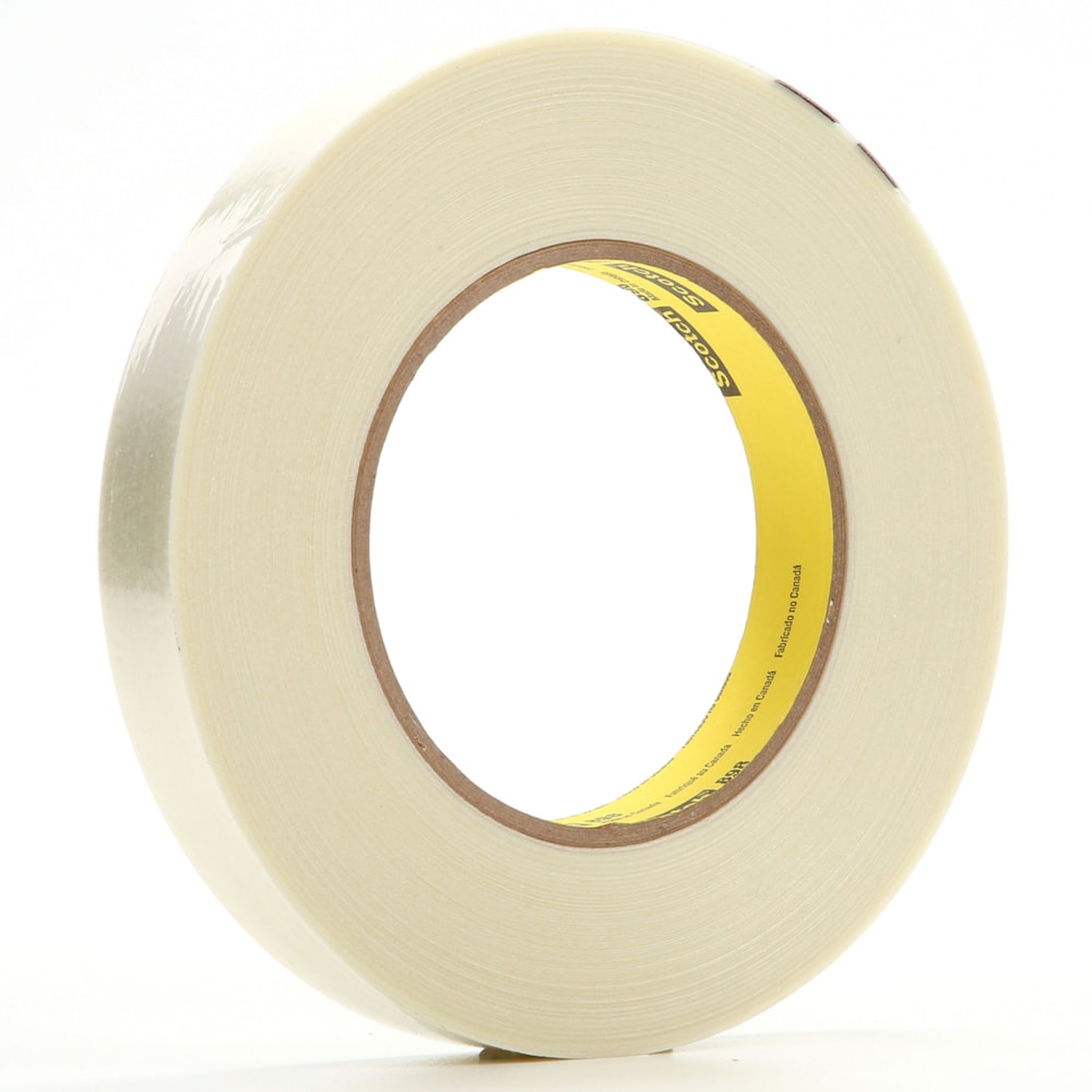 Scotch® Filament Tape 898 Clear, 18 mm x 330 m, 8 per case