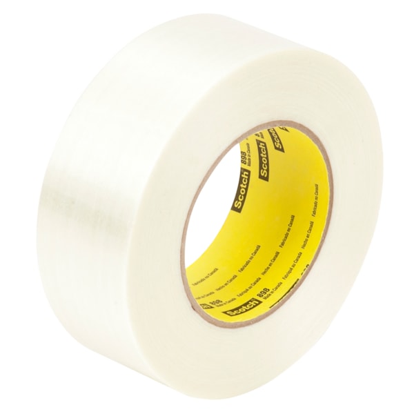 Scotch® Filament Tape 898 Clear, 72 mm x 55 m, 12 per case Bulk