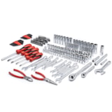 180 Piece 1/4" and 3/8" Drive, 6 Point, SAE/Metric, Professional Tool Set thumbnail 2