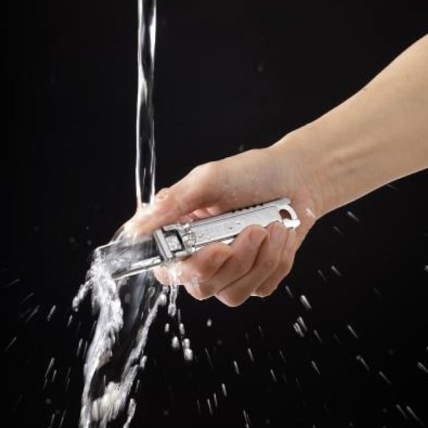 Stainless Steel, Self-Retracting Safety Knife