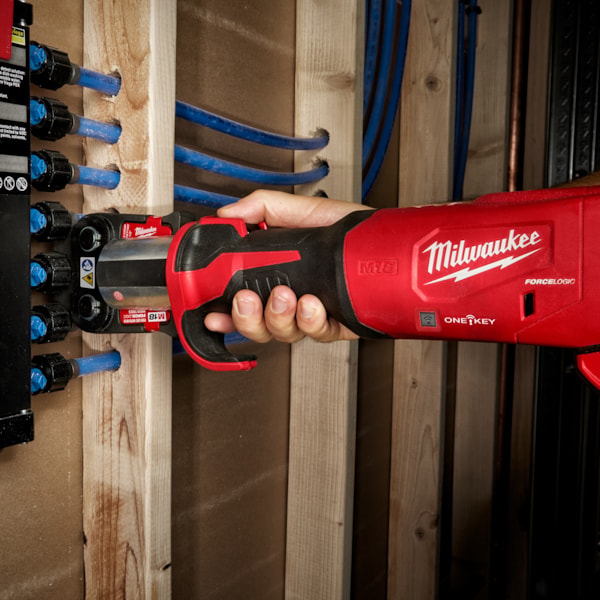 FORCE LOGIC™ Press Tool with ONE-KEY™ with 1/2"-2" CTS Jaws