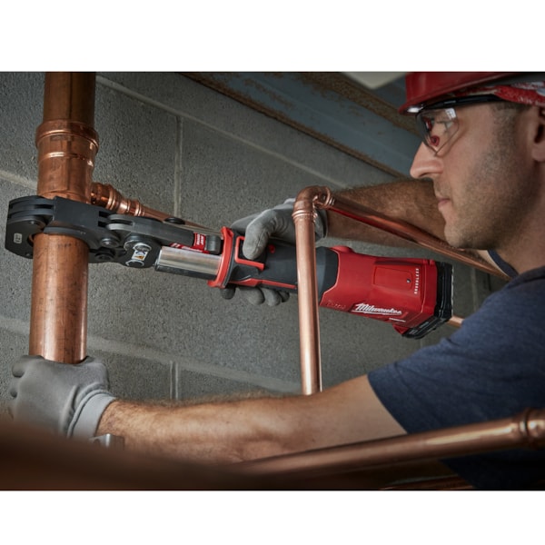 FORCE LOGIC™ Press Tool with ONE-KEY™ with 1/2"-2" CTS Jaws