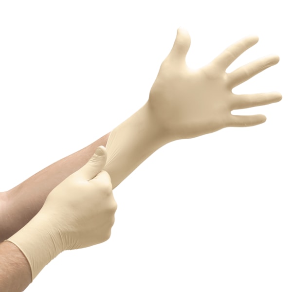 TouchNTuff® Powdered Latex Gloves 100 Per Box