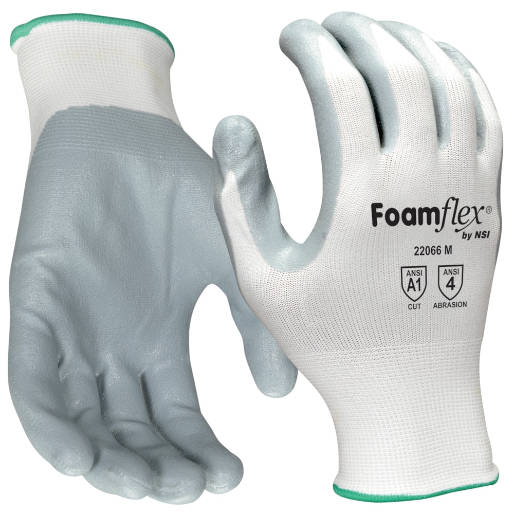 Nitrile Palm Coated Nylon Work Gloves