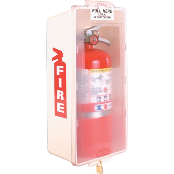 Clear Replacement Cover for Small Fire Extinguisher Cabinet