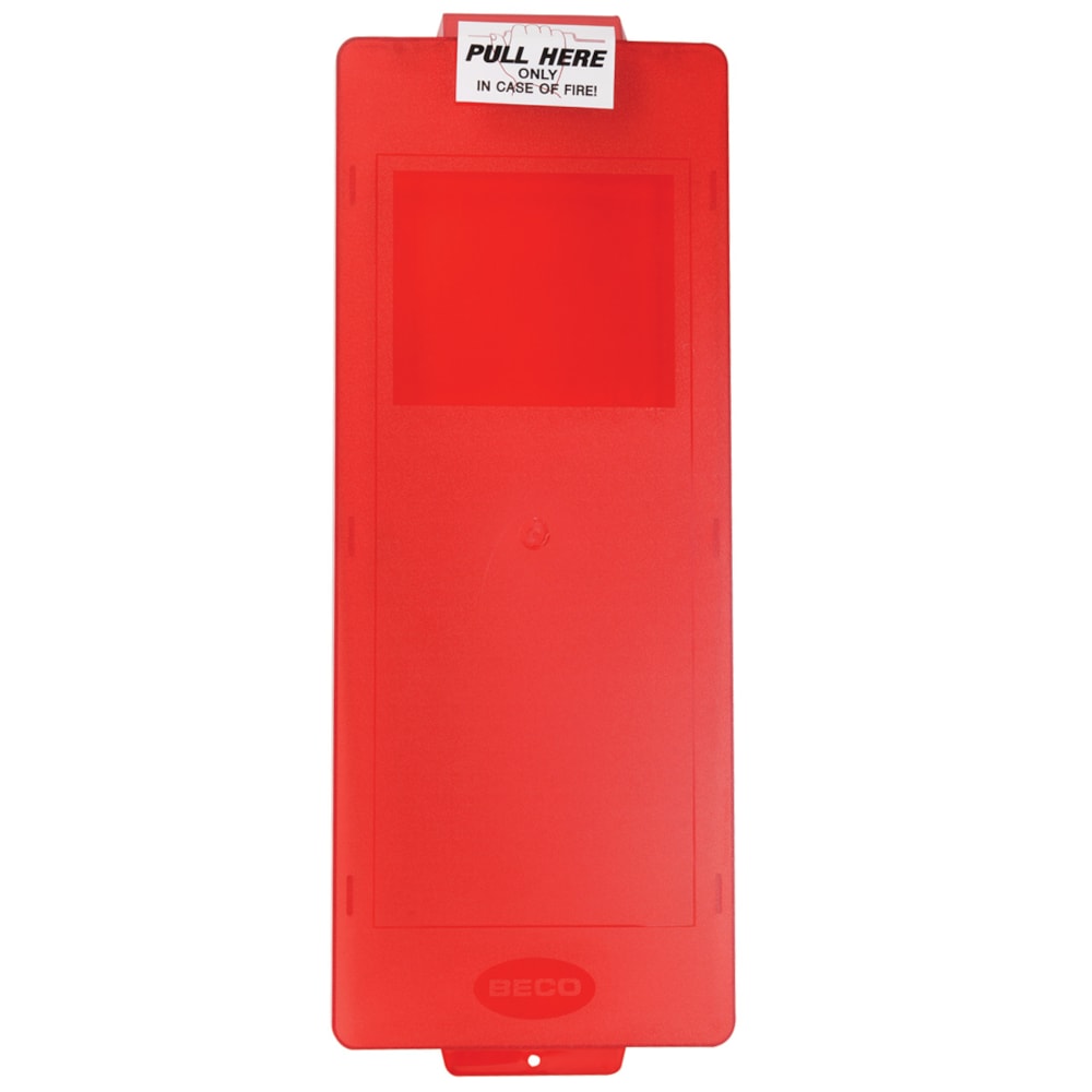 Red Replacement Cover for Large Fire Extinguisher Cabinet