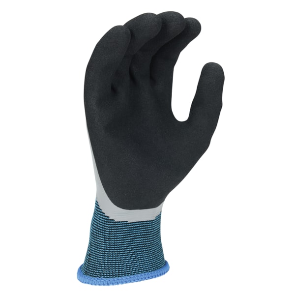 Rubber Full & Palm Double Coated Polyester Knit Work Gloves