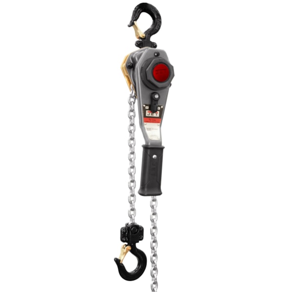 JLH Series Lever Hoist With Overload Protection, 3/4 ton Load, 20 ft Lifting Height, 64 lb Rated, 5.6 x 15.7 mm Chain