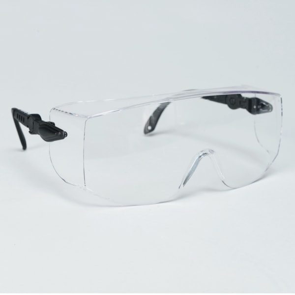 Clear Lens Over-the-Glass Safety Glasses