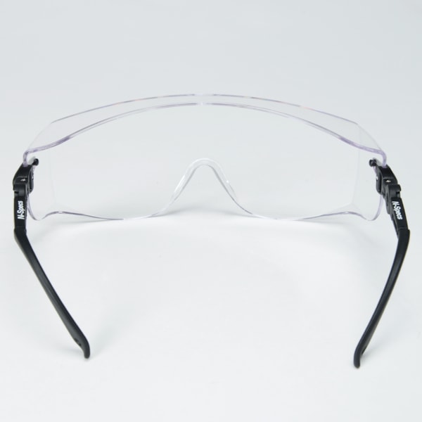 Clear Lens Over-the-Glass Safety Glasses