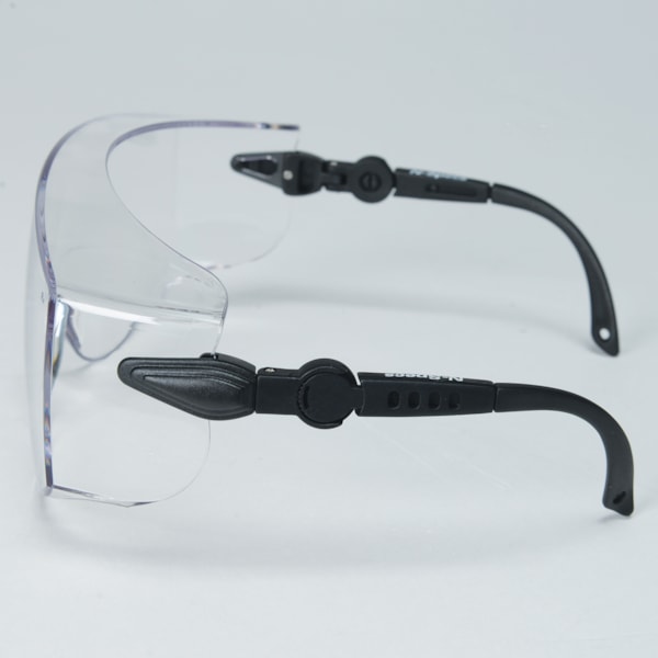 Clear Lens Over-the-Glass Safety Glasses