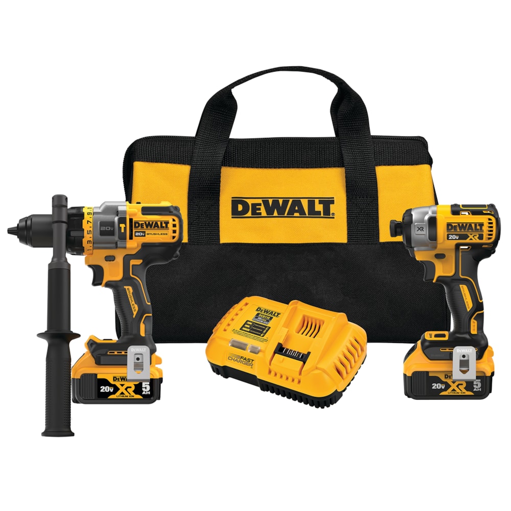 Brushless Cordless 2-Tool Kit Including Hammer Drill/Driver with FLEXVOLT Advantage™