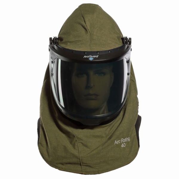 40 Cal. ArcGuard RevoLite™ Lift Front Arc Flash Hood