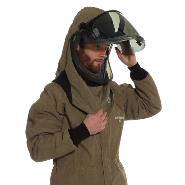 40 Cal. ArcGuard RevoLite™ Lift Front Arc Flash Hood