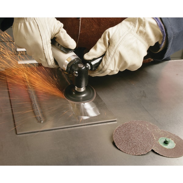 Roloc™ Aluminum Oxide Abrasive Disc, 361F, grade 36 YF-weight, TR, 2" , Die R200P, 50 per inner, 200 per case