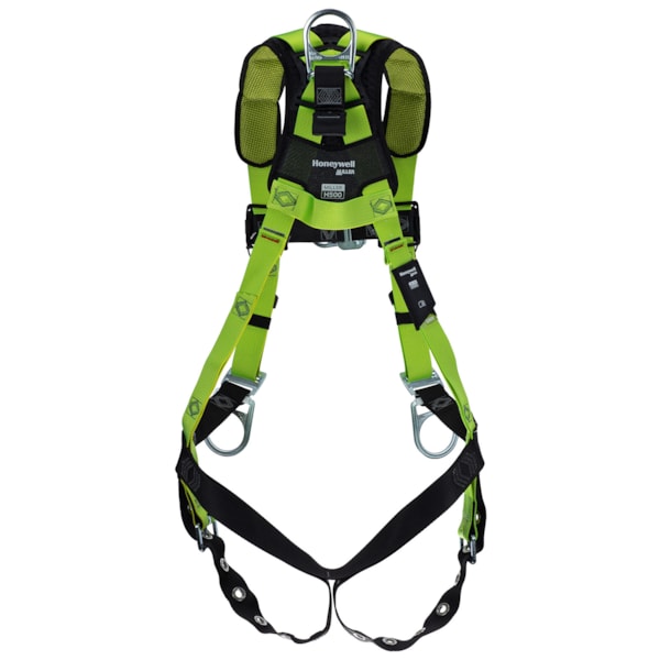 H500 Harness Industry Comfort with Front & Side D-Rings, Tongue and Chest Mating Buckles