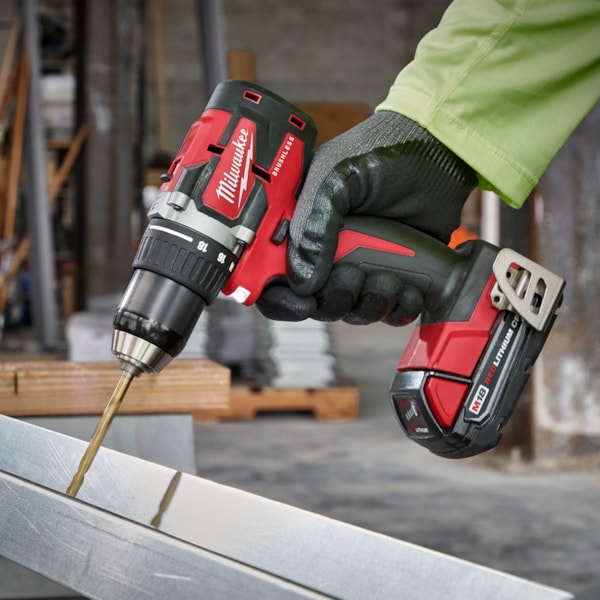 Compact Brushless 1/2" Drill Driver Kit