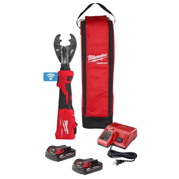 FORCE LOGIC™ 6T Linear Utility Crimper Kit with O-D3 Jaw