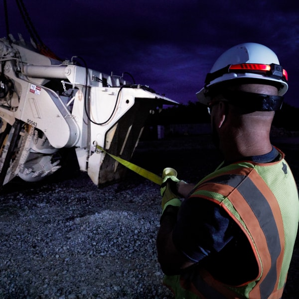 USB Rechargeable BEACON™ Hard Hat Light