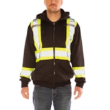 Class 1 Zipper Front Hooded Sweatshirt thumbnail 1