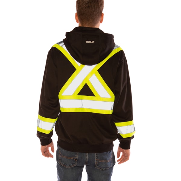 Class 1 Zipper Front Hooded Sweatshirt