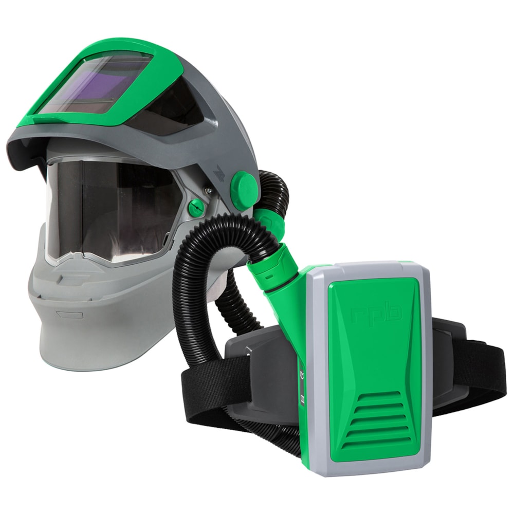 Z4 Respirator with Face Seal, Breathing Tube, HX5 PAPR Assembly and Spark Arrestor