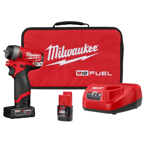 1/4" Stubby Impact Wrench Kit
