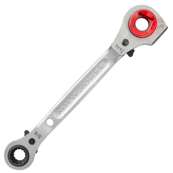 Lineman's 5-IN-1 Ratcheting Wrench