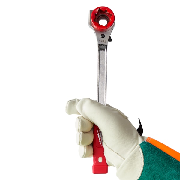 Lineman’s High Leverage Ratcheting Wrench