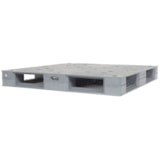 47 1/4" x 47 1/4" x 6" 6600 lb. Capacity Plastic Pallet thumbnail 3