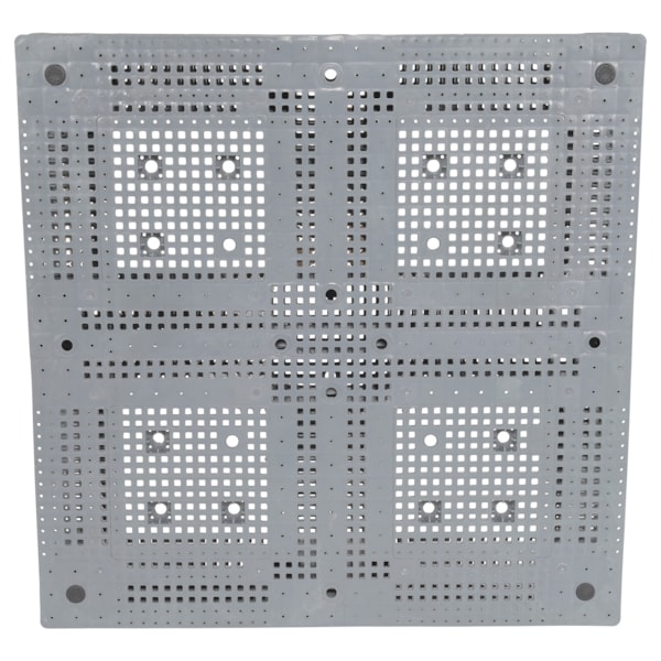 47 1/4" x 47 1/4" x 6" 6600 lb. Capacity Plastic Pallet