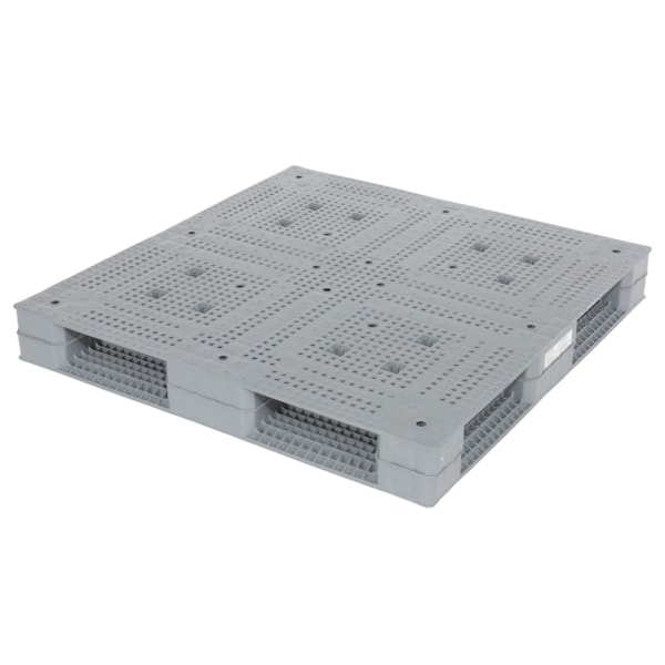 47 1/4" x 47 1/4" x 6" 8800 lb. Capacity Heavy-Duty Plastic Pallet