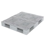 47 1/4" x 39 1/2" x 6" 8800 lb. Capacity Rackable Plastic Pallet thumbnail 1