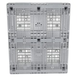 47 1/4" x 39 1/2" x 6" 8800 lb. Capacity Rackable Plastic Pallet thumbnail 3