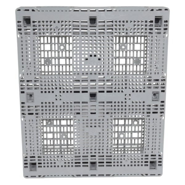 47 1/4" x 39 1/2" x 6" 8800 lb. Capacity Rackable Plastic Pallet
