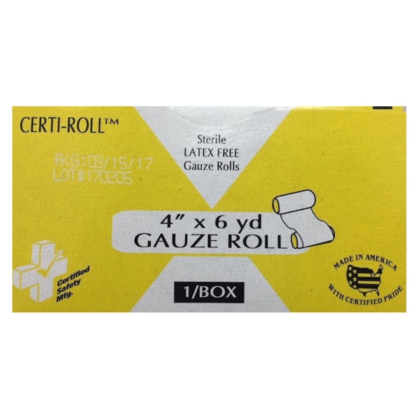 4" x 6yd Certi-Gauze Roll