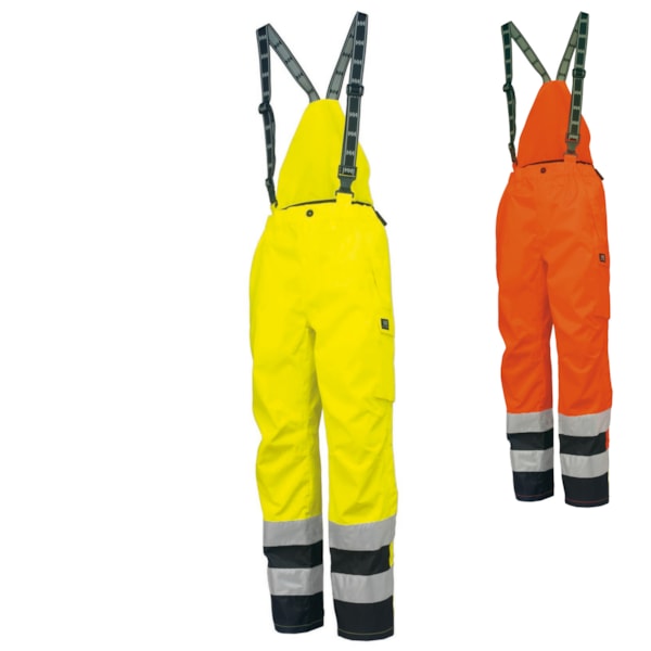 Potsdam Hi Vis Waterproof Rain Bib Pants