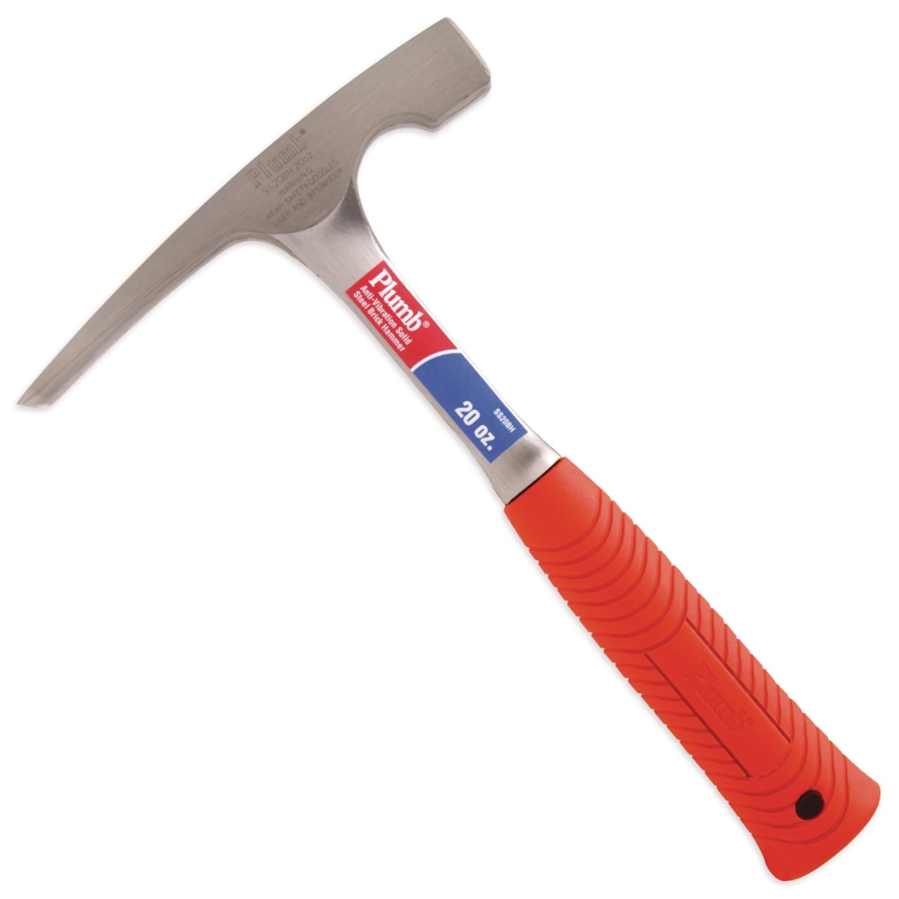 Plumb® 20 oz Solid Steel Brick Hammer