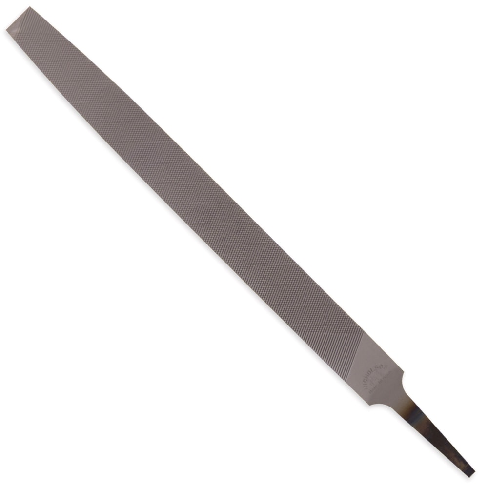 8" Flat Double Cut Smooth File 