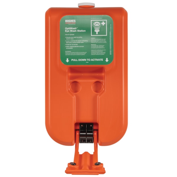 10 gal. Wall-Mounted Self-Contained Gravity Fed Eye Wash Station