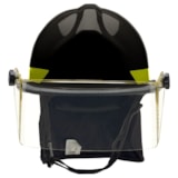 PX Series Modern Style Structural Fire Helmet with 4" Flip Down Faceshield thumbnail 3