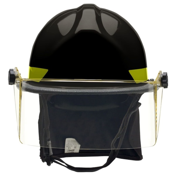 PX Series Modern Style Structural Fire Helmet with 4" Flip Down Faceshield
