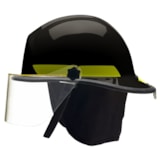 PX Series Modern Style Structural Fire Helmet with 4" Flip Down Faceshield thumbnail 4
