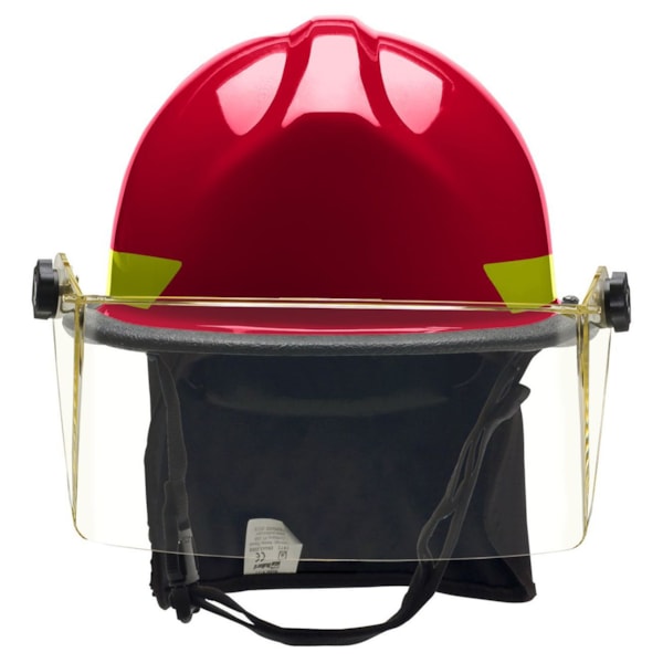 PX Series Modern Style Structural Fire Helmet with 4" Flip Down Faceshield